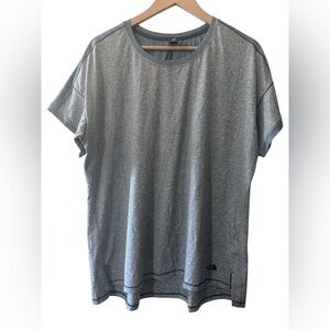 The North Face Light Gray Short Sleeve Tee